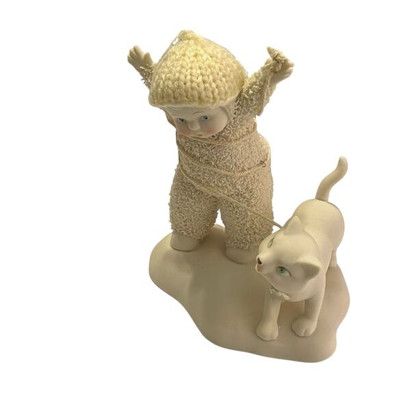 Department 56 Snowbabies Power Struggle Kitty Figurine - Picture 3 of 5